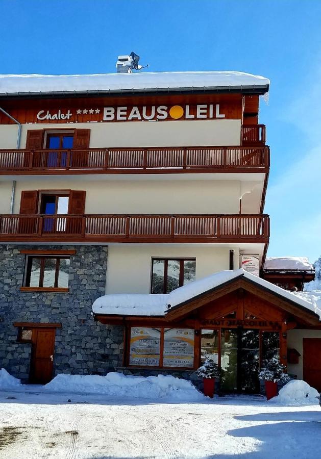 Chalet Beausoleil 4 Etoiles - Prestige - Au Pied Du Col De La Croix De Fer Saint-Sorlin-dʼArves Εξωτερικό φωτογραφία